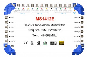 14x12 卫星电视多路开关 独立型