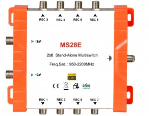 2x8 Multi - switch satellite, multi - switch autonome