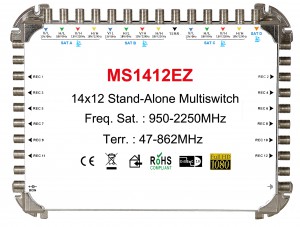 14x12 Multi - switch satellite, multi - switch autonome