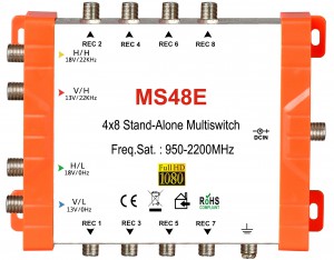 4x8 Multi - switch satellite, Independent Multi - switch