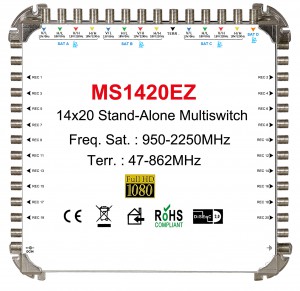 14x20 Multi - switch satellite, multi - switch autonome