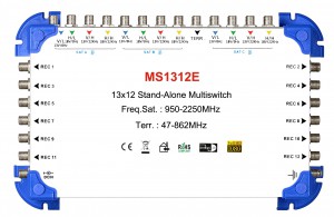 13x12 satélite multi - Switch, multi - Switch independiente