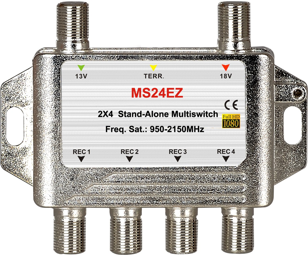 2x4 Satellite multi - Switch, Independent multi - Switch