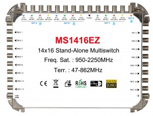 14x16 Multi - switch satellite, multi - switch autonome