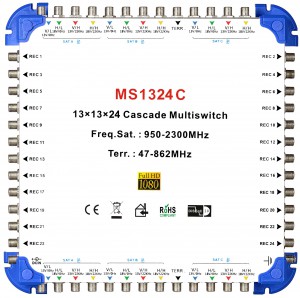 13x24 Satellite multi - Switch, Cascade multi - Switch