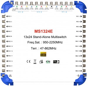 13x24 Satellite multi - Switch, Independent multi - Switch
